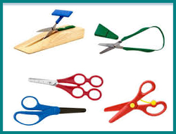 adapted scissors